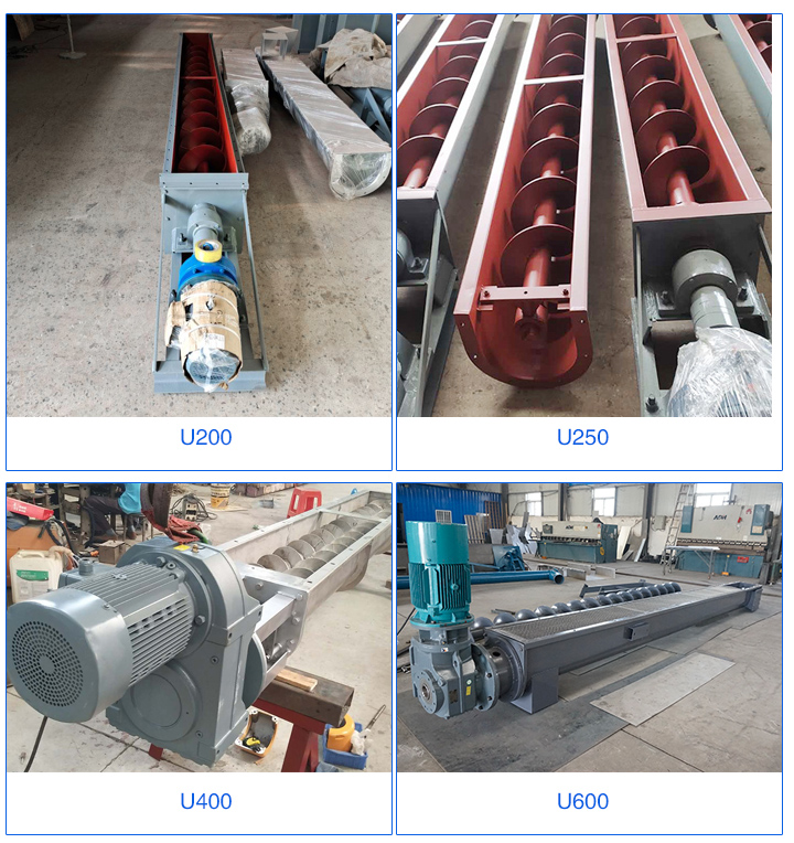 輸送量決定了螺旋輸送機型號的（de）選擇，用戶所（suǒ）需輸（shū）送物料的產量（liàng）越大（dà），選擇的螺旋給料機型號（hào）也就越大
